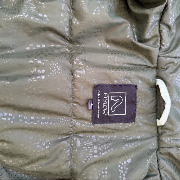 Flylow Women's Ski & Snow Jacket - Light Green - Picture 3 of 5